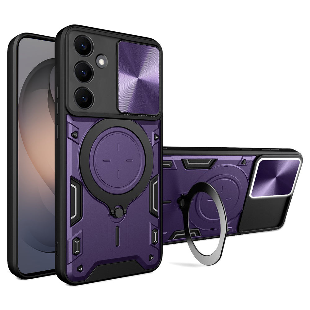 Ovitek za Samsung Galaxy S26 S942, Techsuit, CamGuard Pro, Vijoličen