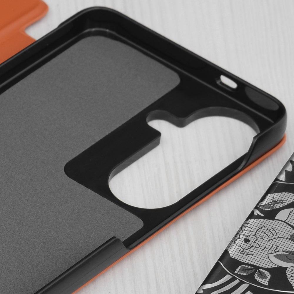 Ovitek za Samsung Galaxy S26 S942, Techsuit, eFold, Oranžen