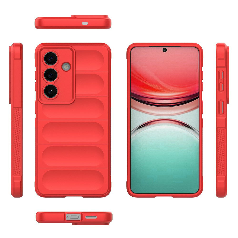 Ovitek za Samsung Galaxy S26 S942, Techsuit, Magic Shield, Rdeča