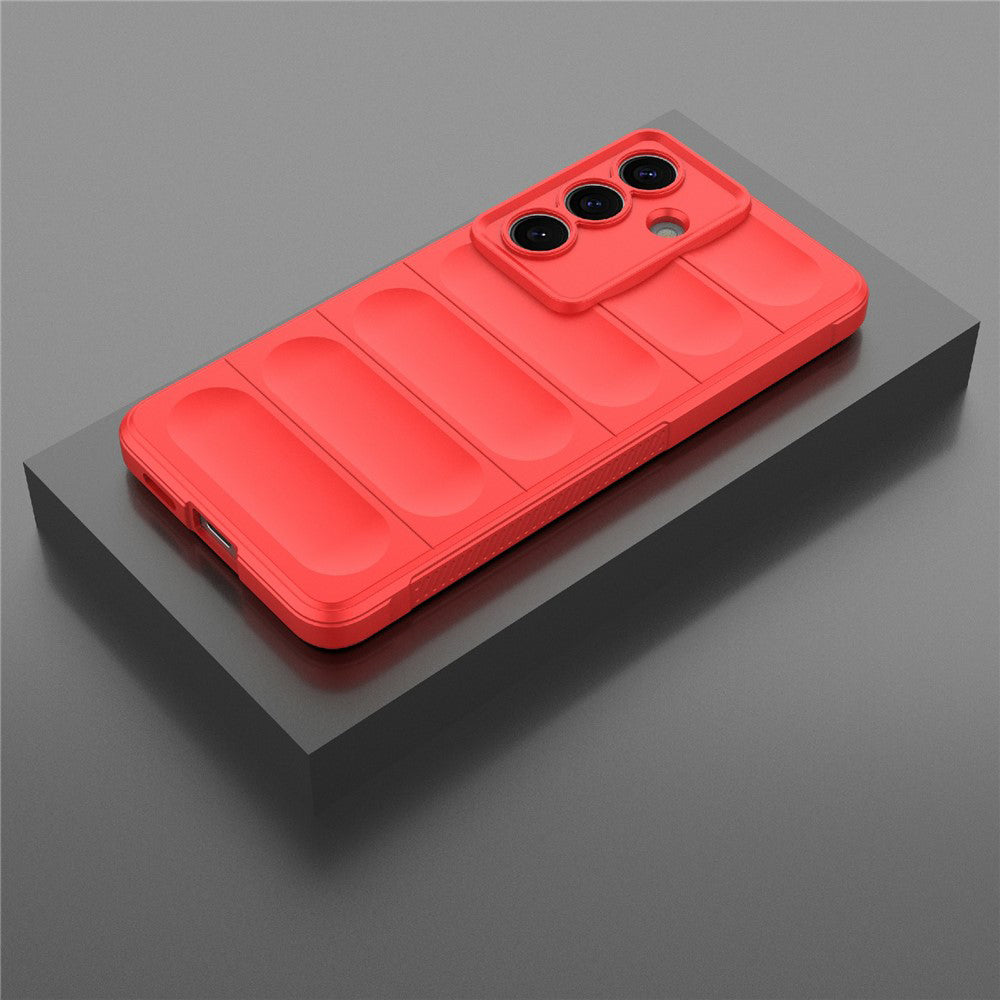 Ovitek za Samsung Galaxy S26 S942, Techsuit, Magic Shield, Rdeča