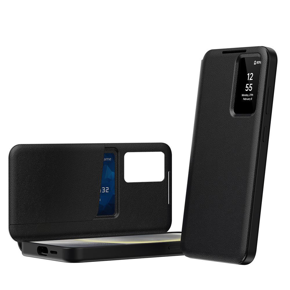 Ovitek za Samsung Galaxy S26 S942, Techsuit, SmartView, Črn