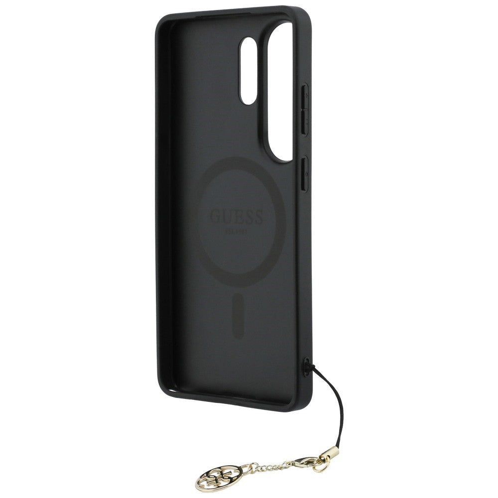 Ovitek za Samsung Galaxy S26 Ultra S948, Guess, 4G Classic Logo Charm, rjava