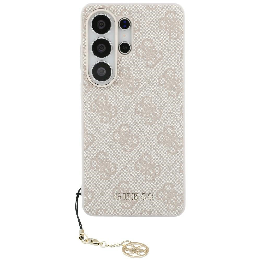 Ovitek za Samsung Galaxy S26 Ultra S948, Guess, 4G Classic Logo Charm, Roza