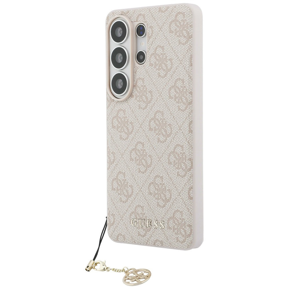 Ovitek za Samsung Galaxy S26 Ultra S948, Guess, 4G Classic Logo Charm, Roza