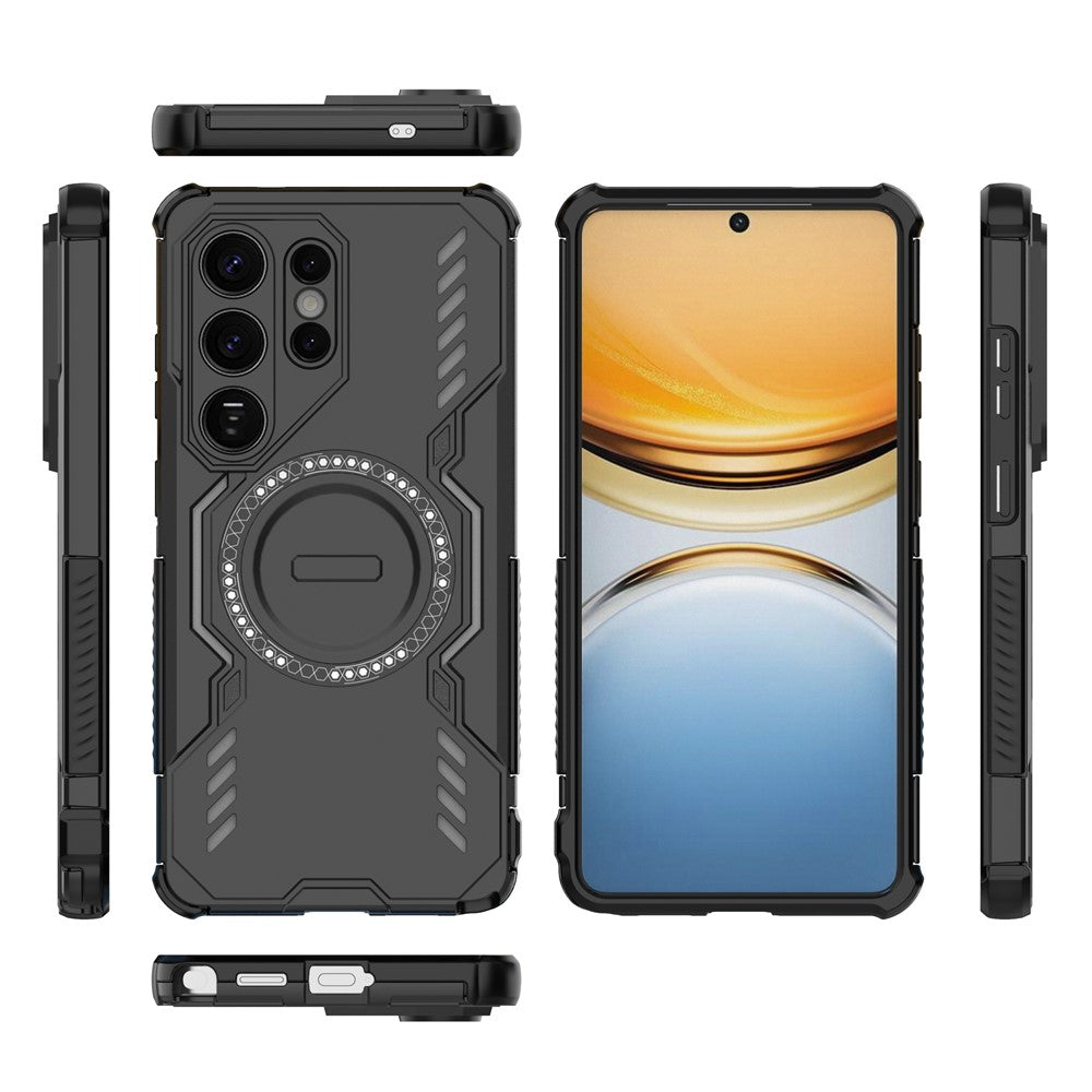 MagSafe Case for Samsung Galaxy S26 Ultra S948, Techsuit, ArmorMag, Black