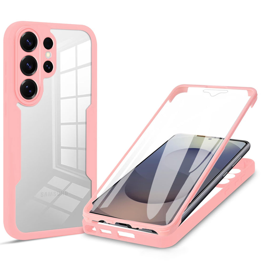Ovitek za Samsung Galaxy S26 Ultra S948, Techsuit, ColorVerse 360, Roza