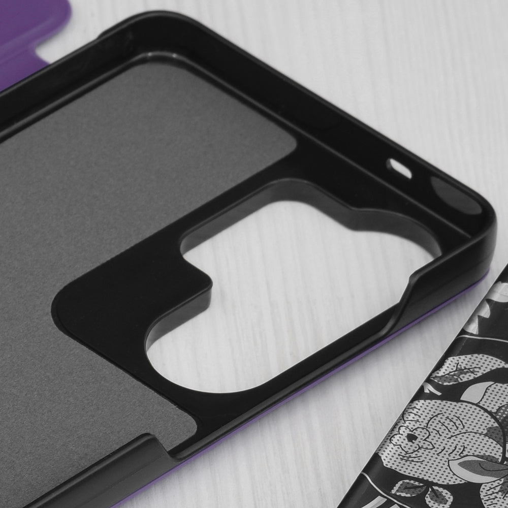 Ovitek za Samsung Galaxy S26 Ultra S948, Techsuit, eFold, Vijolična