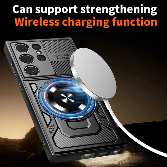 Case for Samsung Galaxy S26 Ultra, Techsuit, RuggedCam, Grey