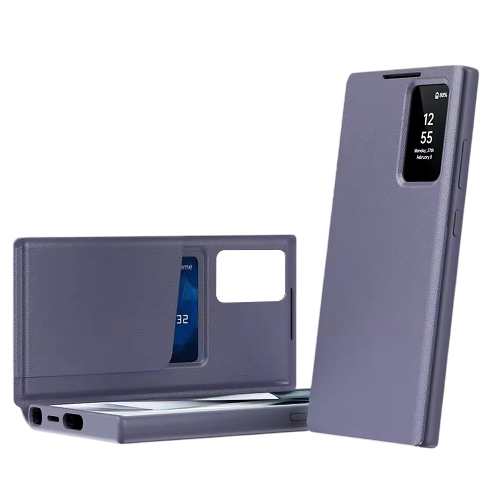Ovitek za Samsung Galaxy S26 Ultra S948, Techsuit, SmartView, Vijolična