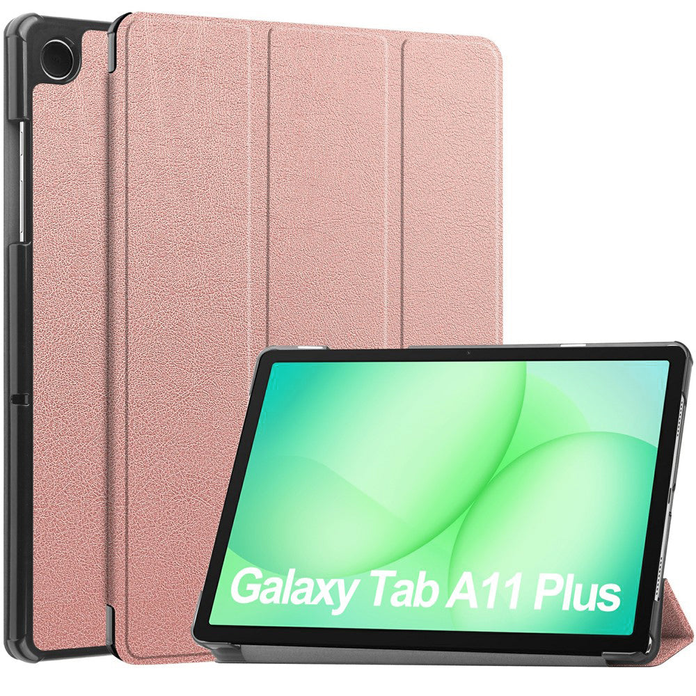 Ovitek za Samsung Galaxy Tab A11+ / Tab A9+, Techsuit, FoldPro, roza