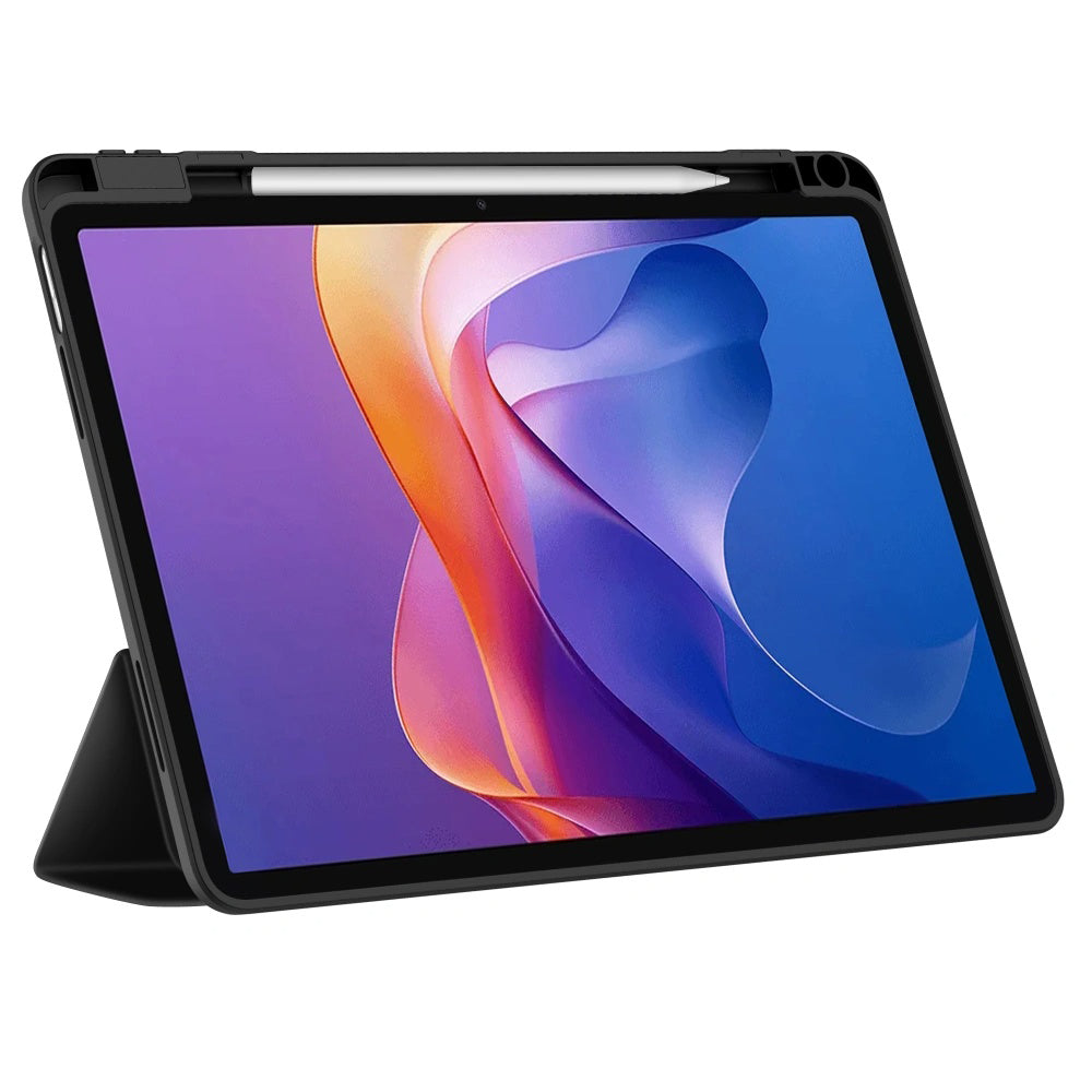 Ovitek za Samsung Galaxy Tab A11 / Tab A9, Techsuit, Flex Trifold, Modra