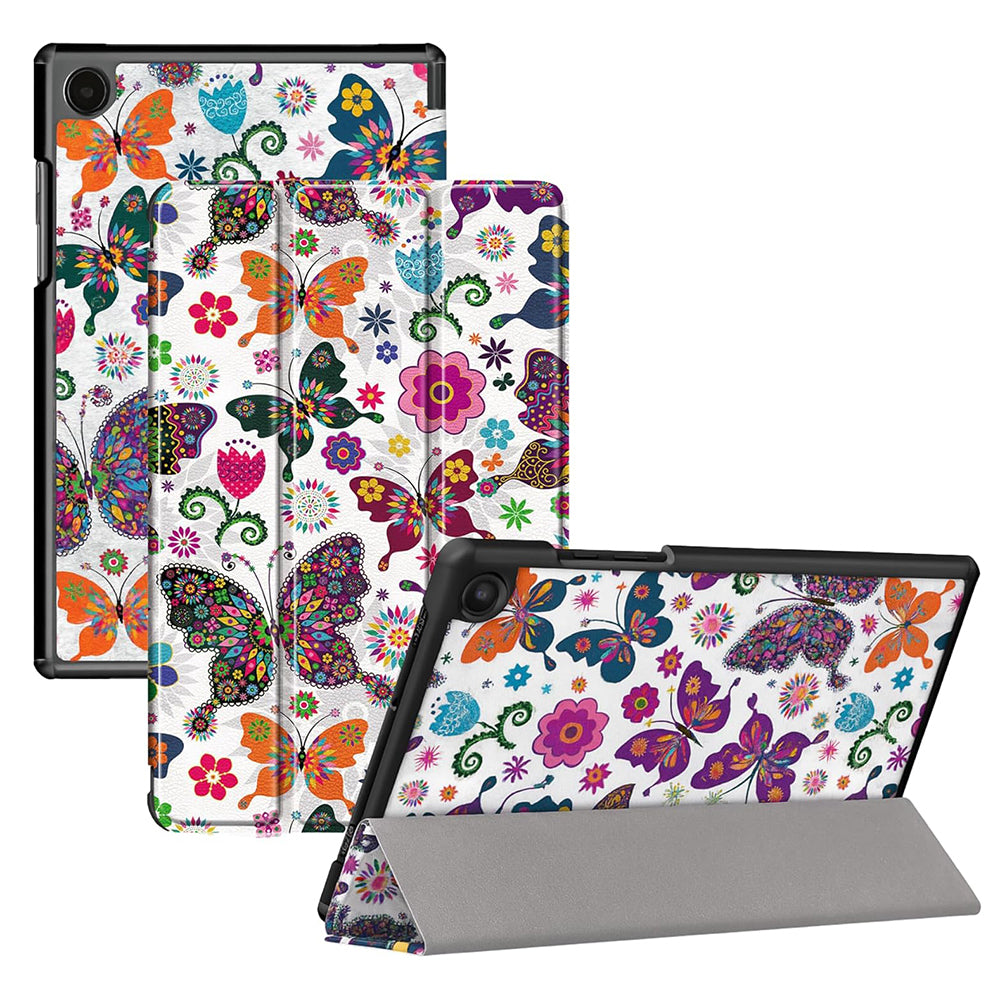 Ovitek za Samsung Galaxy Tab A11 / Tab A9, Techsuit, FoldPro Butterfly Nov model, Večbarven