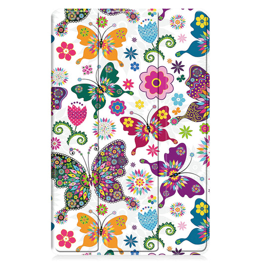 Ovitek za Samsung Galaxy Tab A11 / Tab A9, Techsuit, FoldPro Butterfly Nov model, Večbarven