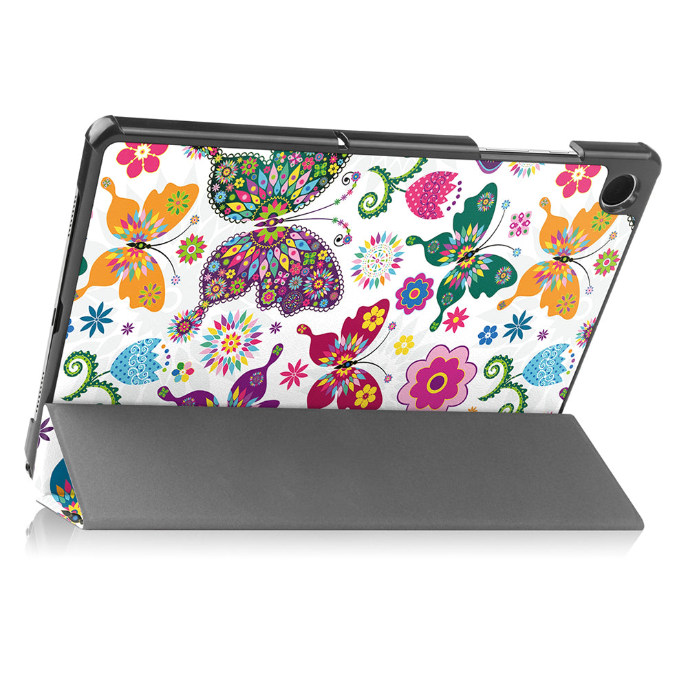 Ovitek za Samsung Galaxy Tab A11 / Tab A9, Techsuit, FoldPro Butterfly Nov model, Večbarven