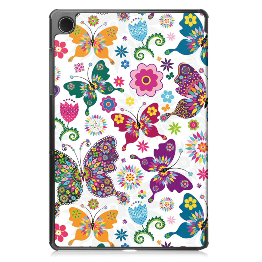 Ovitek za Samsung Galaxy Tab A11 / Tab A9, Techsuit, FoldPro Butterfly Nov model, Večbarven