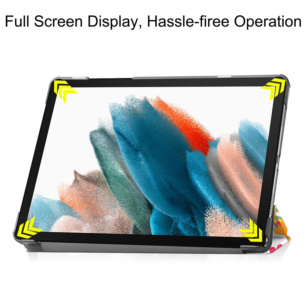 Ovitek za Samsung Galaxy Tab A11 / Tab A9, Techsuit, FoldPro Butterfly Nov model, Večbarven