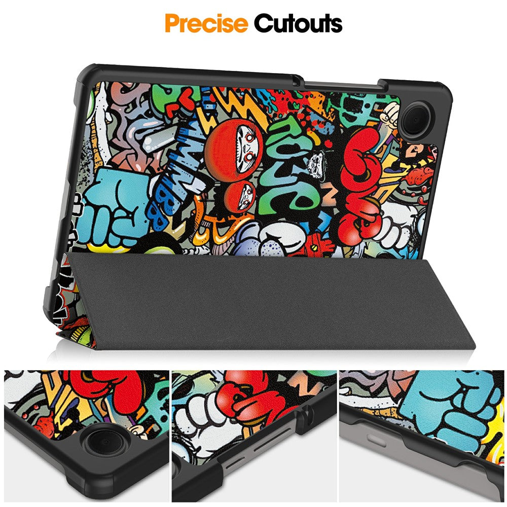 Ovitek za Samsung Galaxy Tab A11 / Tab A9, Techsuit, FoldPro Urban, Večbarvno