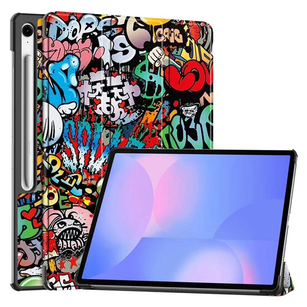 Ovitek za Samsung Galaxy Tab S10 FE+, Techsuit, FoldPro Urban Vibe, večbarven