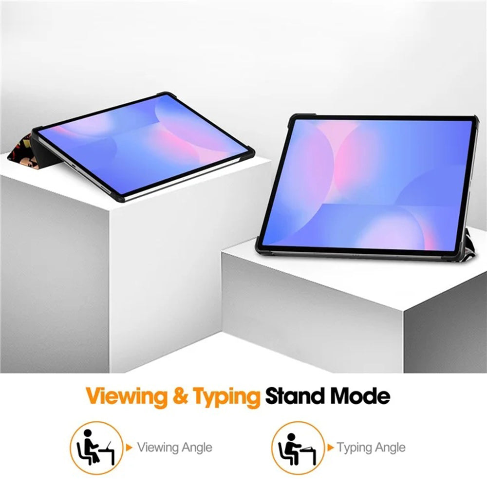 Ovitek za Samsung Galaxy Tab S10 FE+, Techsuit, FoldPro Urban Vibe, večbarven