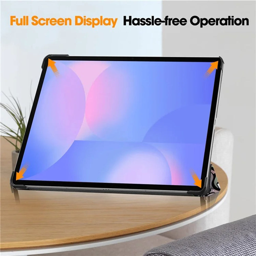 Ovitek za Samsung Galaxy Tab S10 FE+, Techsuit, FoldPro Urban Vibe, večbarven