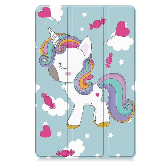 Ovitek za Samsung Galaxy Tab S11, Techsuit, FoldPro Unicorn, večbarven