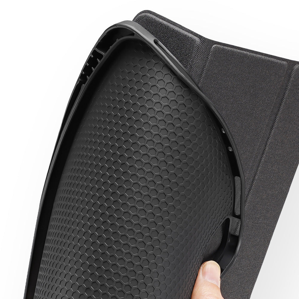 Ovitek za Samsung Galaxy Tab S12 Plus, DUX DUCIS, Domo z držalom za pisalo, črn