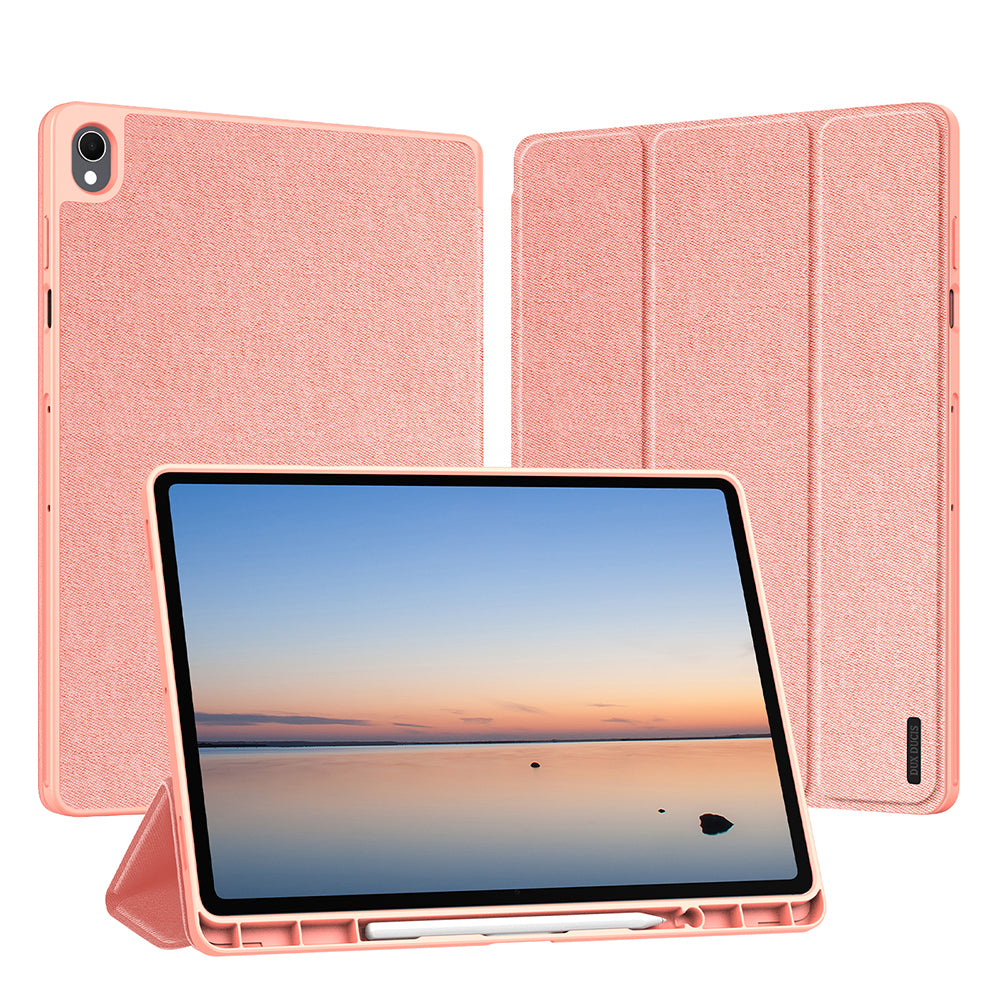 Etui za Samsung Galaxy Tab S12 Plus, DUX DUCIS, Domo z držalom za pisalo, roza