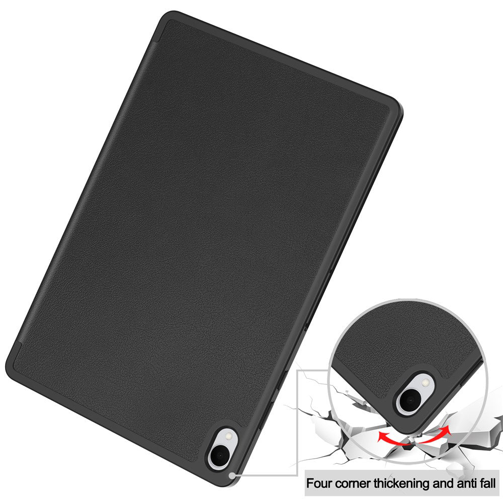 Ovitek za Samsung Galaxy Tab S12 Plus, Techsuit, Flex Trifold, Siva