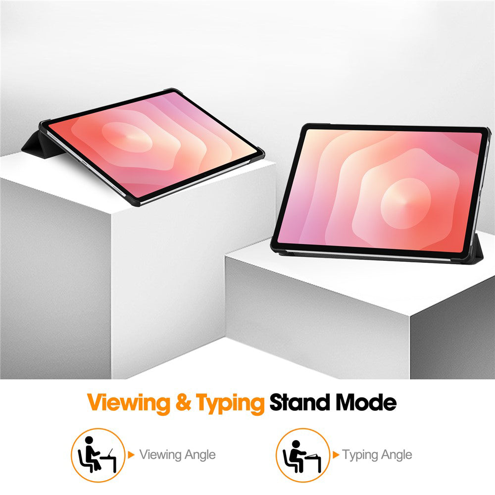 Ovitek za Samsung Galaxy Tab S12 Plus, Techsuit, FoldPro, rožnato zlata