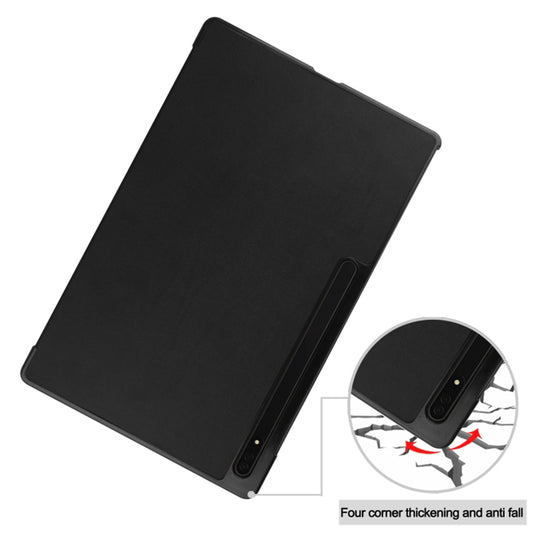 Ovitek za Samsung Galaxy Tab S8 Ultra, Techsuit, FoldPro, Črn