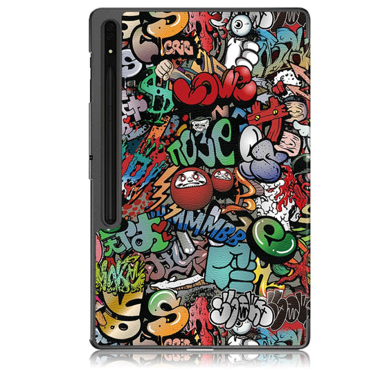 Ovitek za Samsung Galaxy Tab S8 Ultra, Techsuit, FoldPro Urban Vibe, večbarven