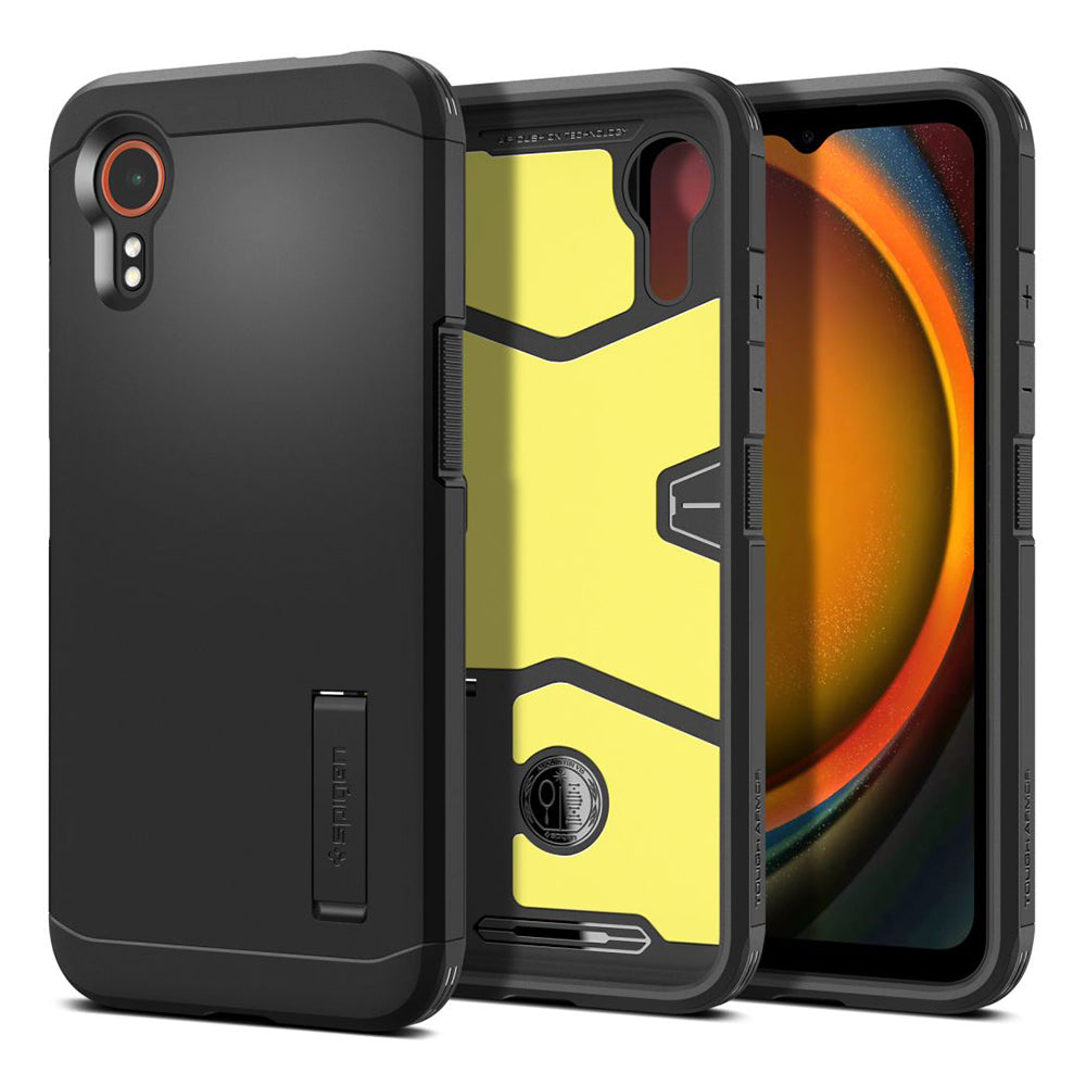 Ovitek za Samsung Galaxy Xcover7 G556, Spigen, Tough Armor, Črn ACS07505