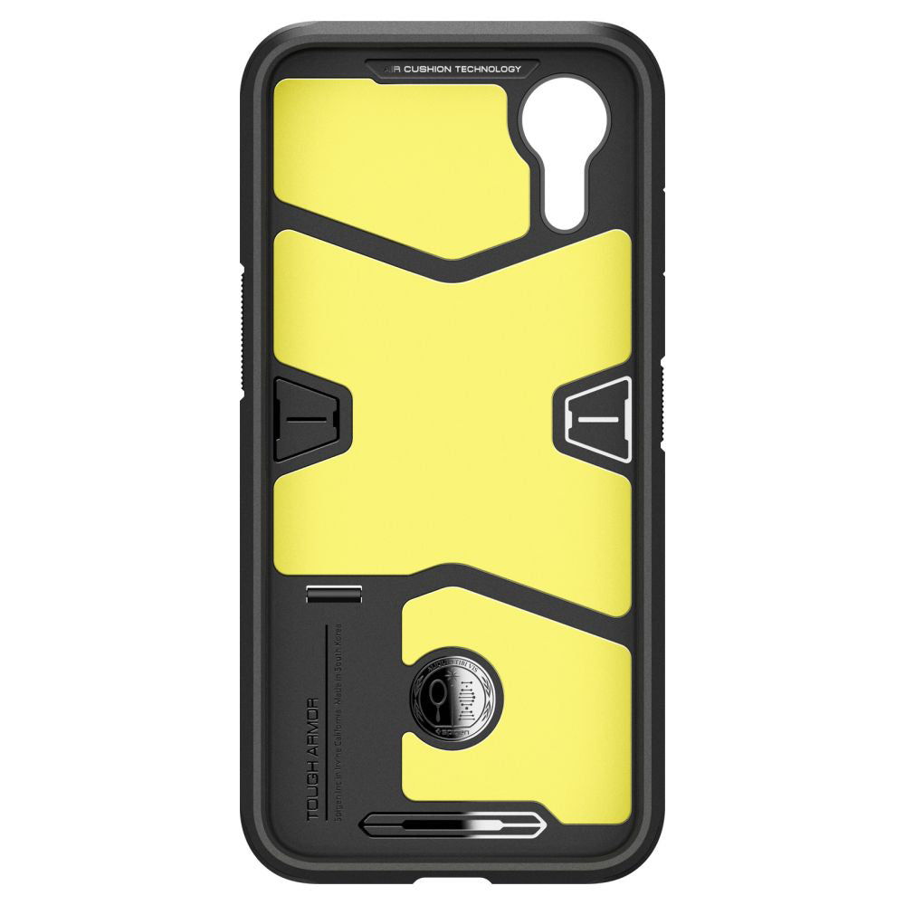 Ovitek za Samsung Galaxy Xcover7 G556, Spigen, Tough Armor, Črn ACS07505
