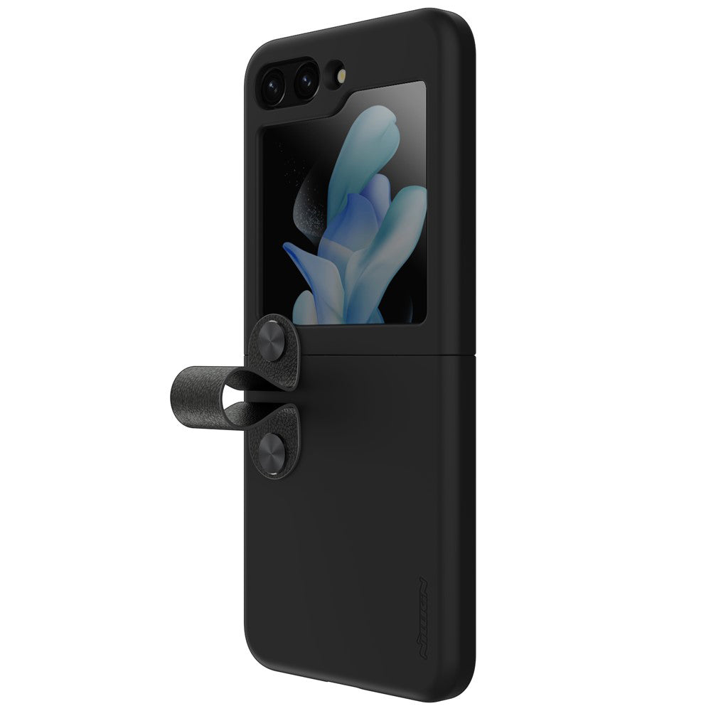 Ovitek za Samsung Galaxy Z Flip5 F731, Nillkin, Flex, Črn