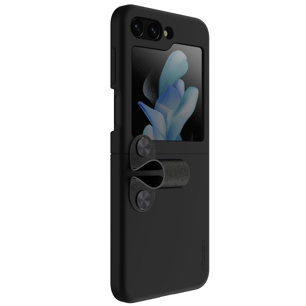 Ovitek za Samsung Galaxy Z Flip5 F731, Nillkin, Flex, Črn