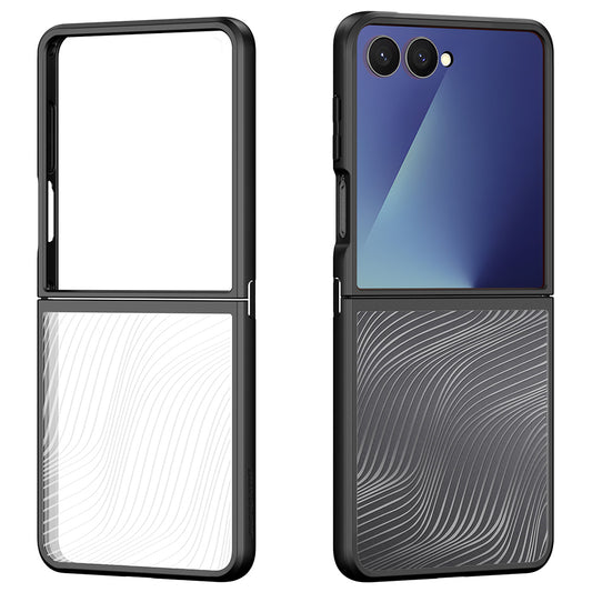 Ovitek za Samsung Galaxy Z Flip7 F766, DUX DUCIS, Aimo, Črn