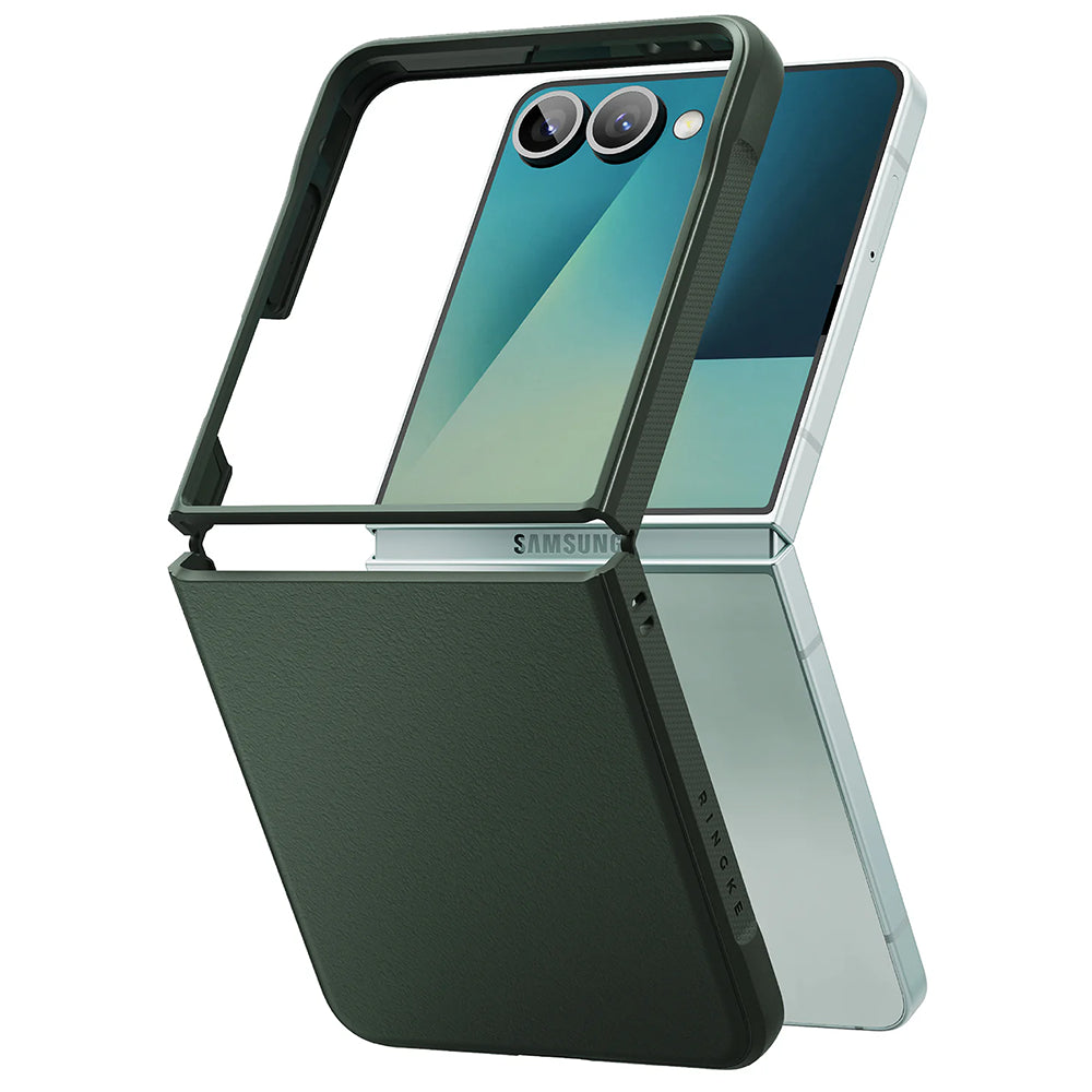 Ovitek za Samsung Galaxy Z Flip7 F766, Ringke, Onyx, Temno zelen
