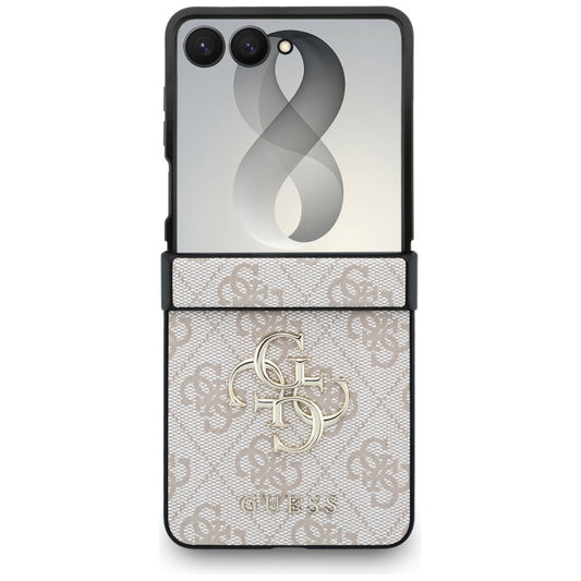 Ovitek za Samsung Galaxy Z Flip8 F776, Guess, 4G Big Logo, Roza