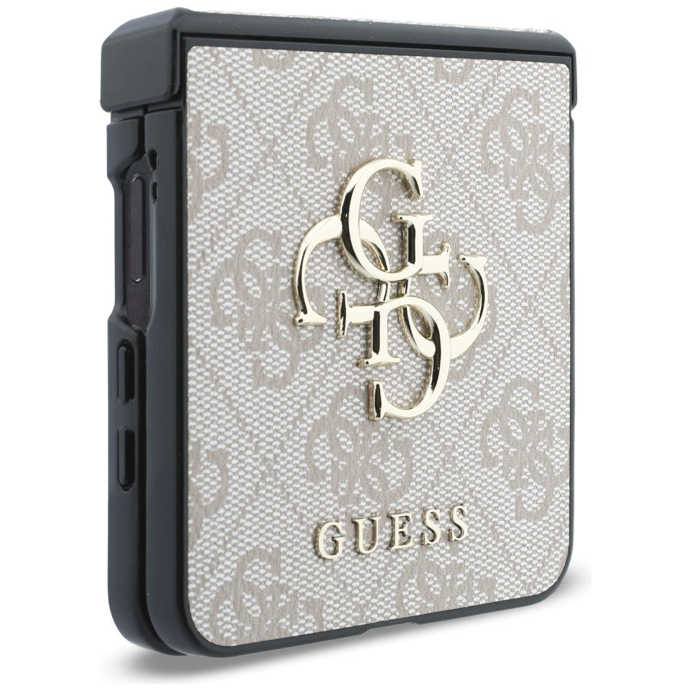 Ovitek za Samsung Galaxy Z Flip8 F776, Guess, 4G Big Logo, Roza