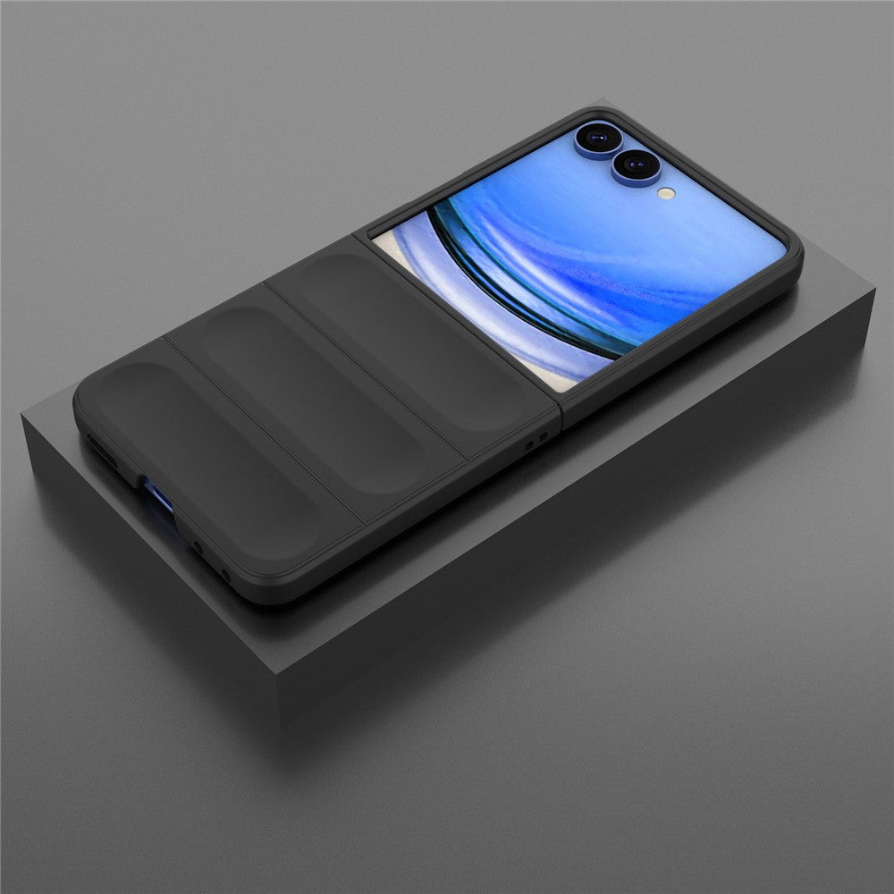 Ovitek za Samsung Galaxy Z Flip8 F776, Techsuit, Magic Shield, Črn