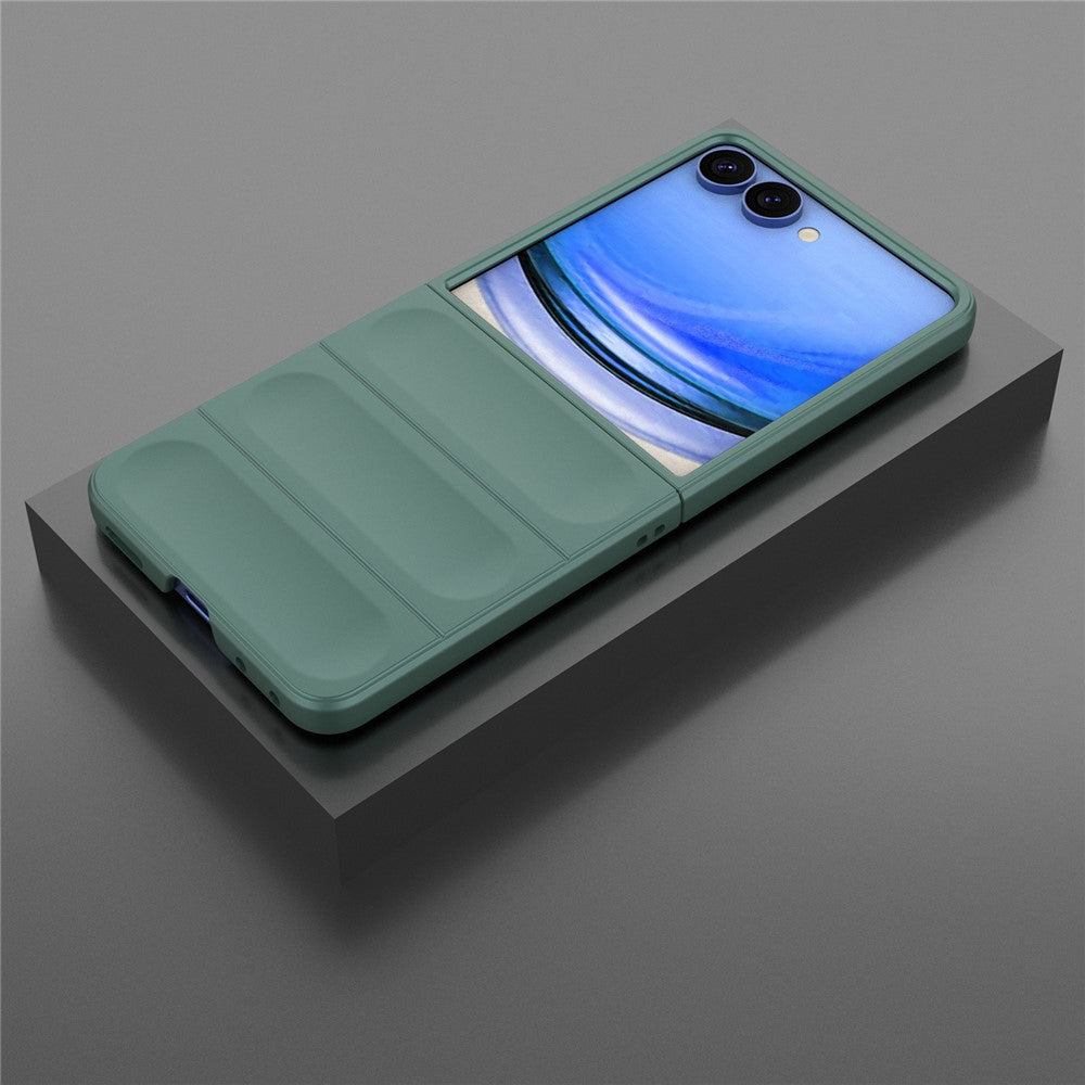 Ovitek za Samsung Galaxy Z Flip8 F776, Techsuit, Magic Shield, Zelen