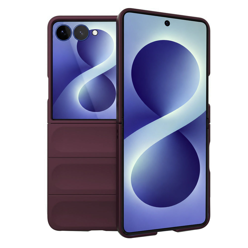 Ovitek za Samsung Galaxy Z Flip8 F776, Techsuit, Magic Shield, Vijoličen