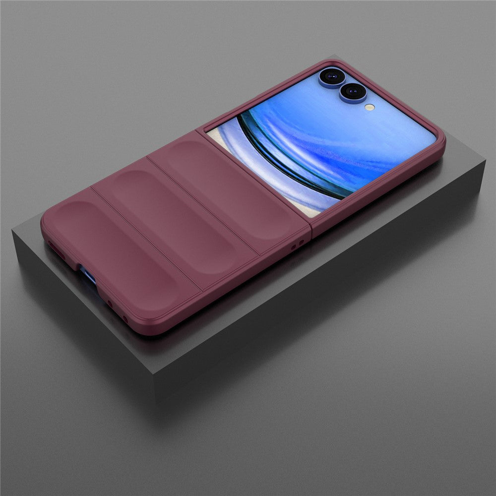 Ovitek za Samsung Galaxy Z Flip8 F776, Techsuit, Magic Shield, Vijoličen