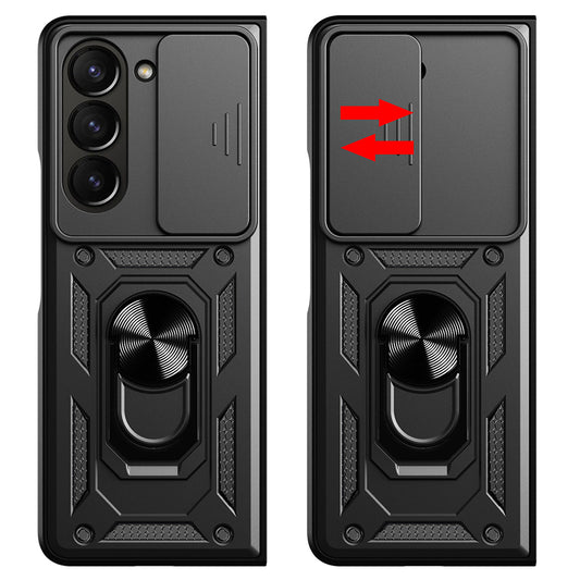 Ovitek za Samsung Galaxy Z Fold5 F946, Techsuit, CamShield, Črn