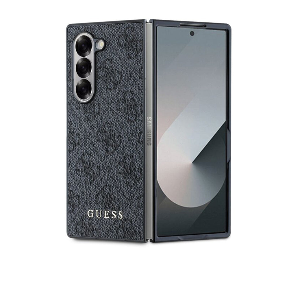 Ovitek za Samsung Galaxy Z Fold6 F956, Guess, 4G, črn