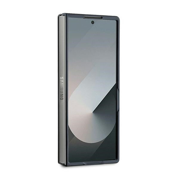 Ovitek za Samsung Galaxy Z Fold6 F956, Karl Lagerfeld, Saffiano Karl & Choupette Metal, črn