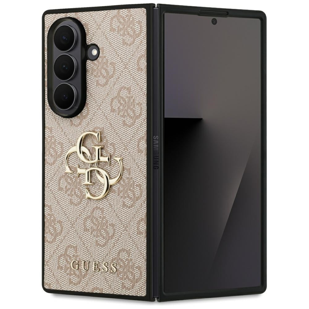 Ovitek za Samsung Galaxy Z Fold7 F966, Guess, 4G Big Logo, Roza