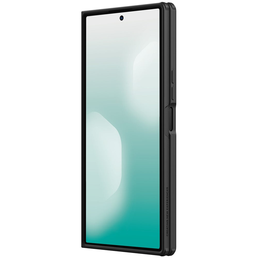 Ovitek za Samsung Galaxy Z Fold7 F966, Nillkin, Flex Pure s držalom za S-Pen, črn