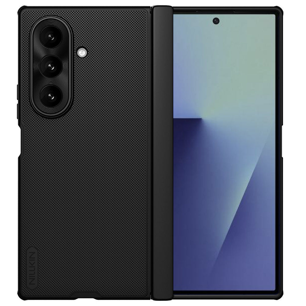 Ovitek za Samsung Galaxy Z Fold7 F966, Nillkin, Super Frosted Shield, Črn