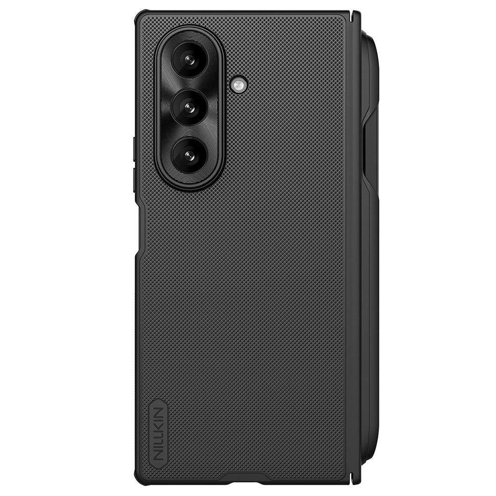 Ovitek za Samsung Galaxy Z Fold7 F966, Nillkin, Super Frosted Shield s držalom za pisalo, črn
